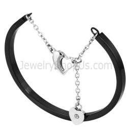 Pulseira De Tatanium Ajustável (Preto, Prata, Ouro Rosa) Bg810