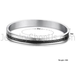 Pulseiras De Casal Tatanium Em Ouro Rosa E Grade Preta Com Strass C746