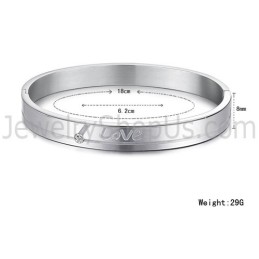 Pulseiras De Casal "Love" De Tatanium Com Strass C874