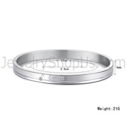 Pulseiras De Casal "Love" De Tatanium Com Strass C874