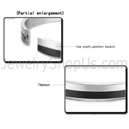 Pulseiras De Casal E Tatanium Preto C822