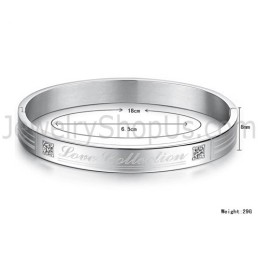 Pulseiras De Casal "Love Collection" De Tatanium Com Strass C849
