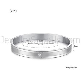 Pulseiras De Casal Tatanium "Ture Love Forever" Com Strass C861