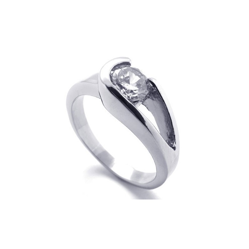 Anel De Diamante E Titânio Anel De Diamante E Titânio