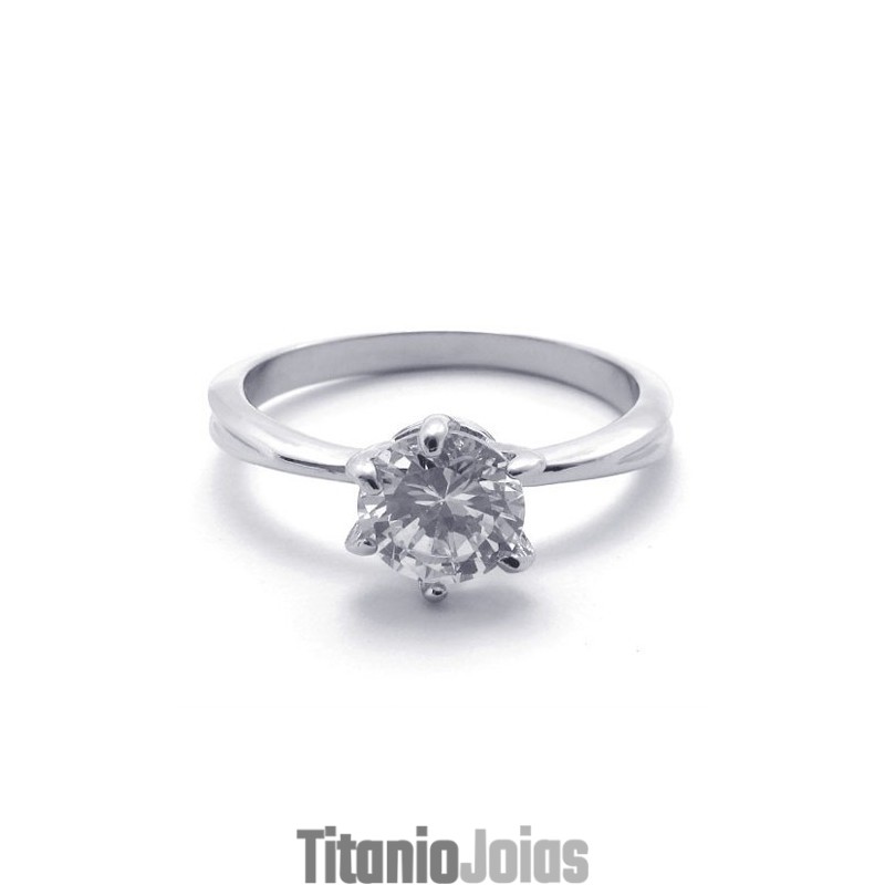 Anel De Diamante E Titânio Anel De Diamante E Titânio