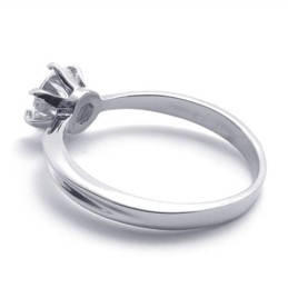 Anel De Diamante E Titânio