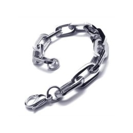 Pulseira De Elos Com Pingentes De Titânio Puro Para Meninos