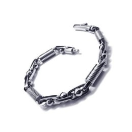 Pulseira De Pingente De Prata 316L De Titânio Puro Para Meninos