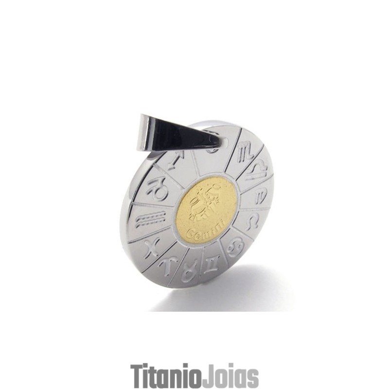 Pingente De Titânio Gemini Pingente De Titânio Gemini