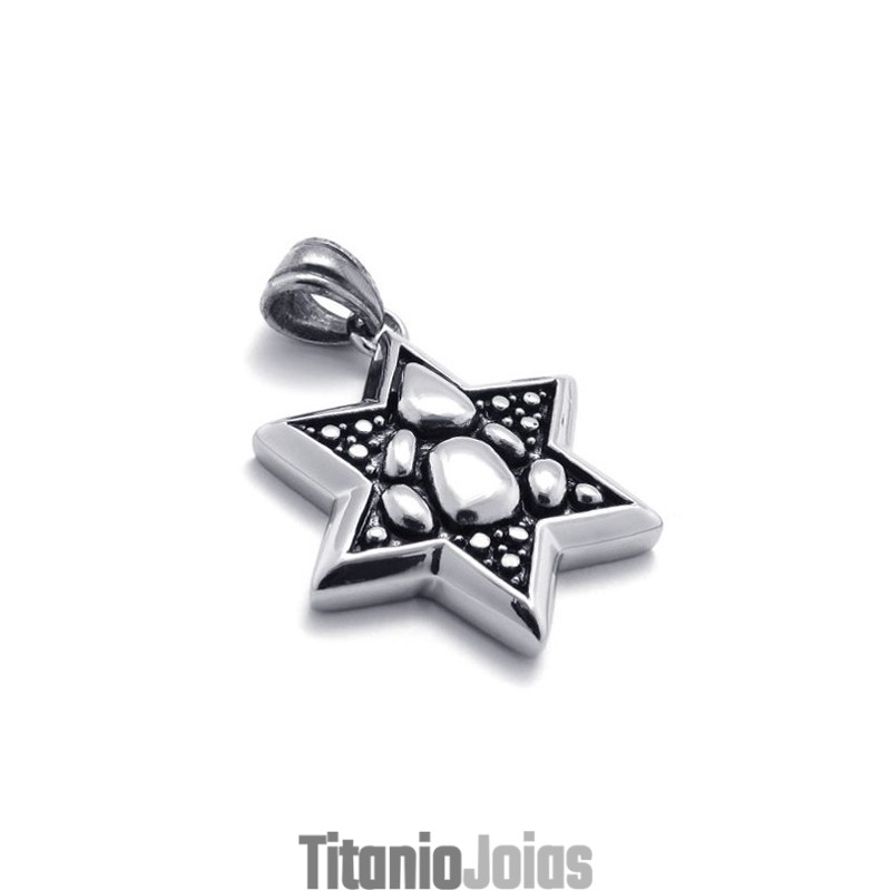 Pingente De Titânio Lucky Star Pingente De Titânio Lucky Star