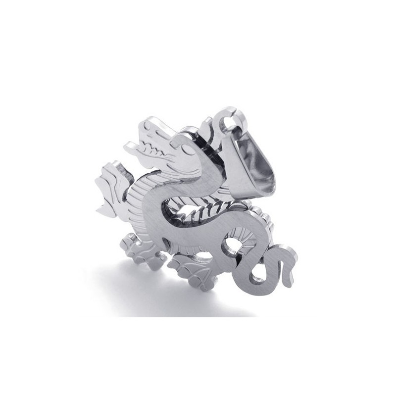 Pingente De Dragão De Titânio Pingente De Dragão De Titânio