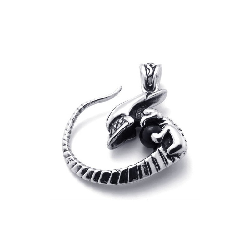 Pingente De Titânio Com Diamante Negro Pingente De Titânio Com Diamante Negro