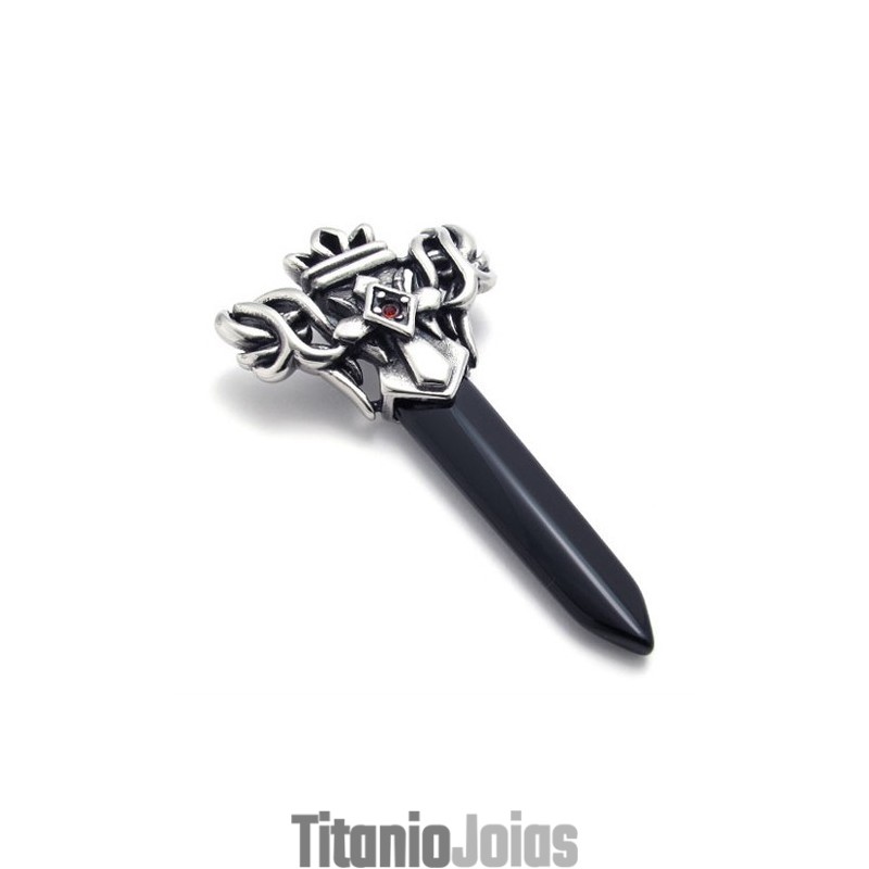 Pingente De Adaga De Titânio Pingente De Adaga De Titânio