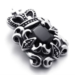 Pingente De Titânio Crown
