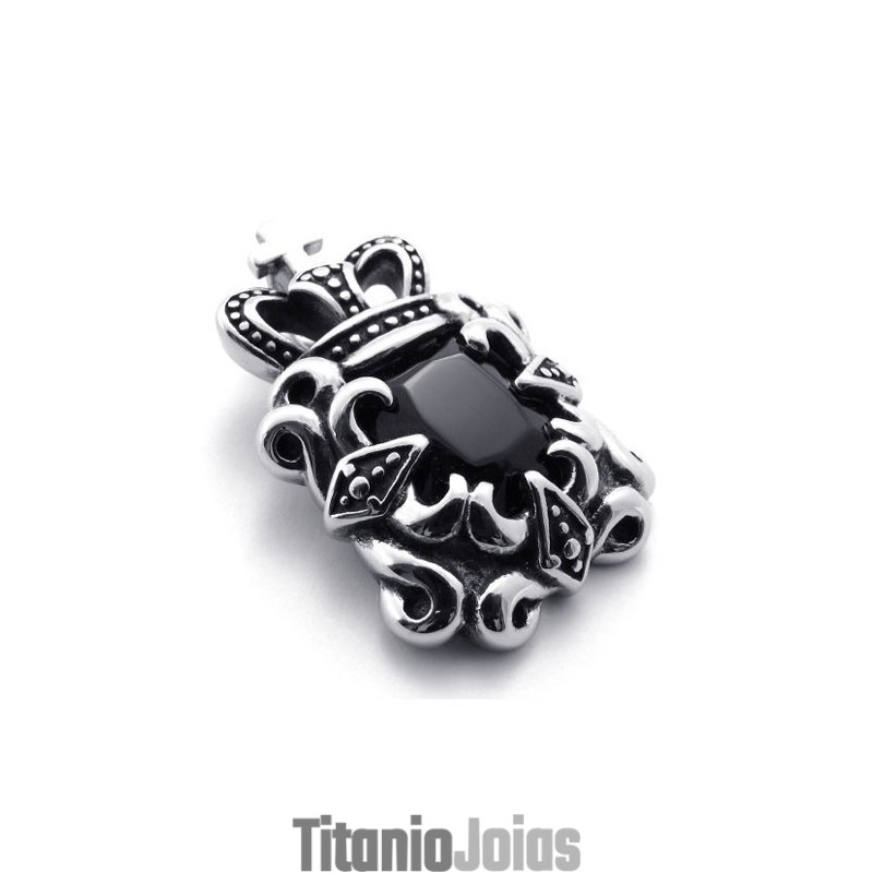 Pingente De Titânio Crown Pingente De Titânio Crown