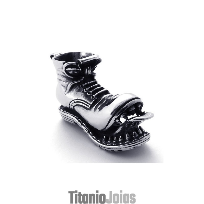 Pingente De Titânio Com Sapato Quebrado Pingente De Titânio Com Sapato Quebrado