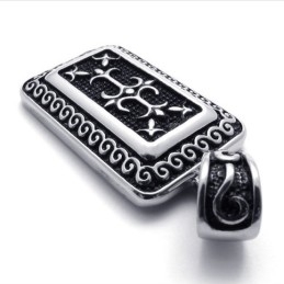 Pingente De Titânio Para Dog Tag