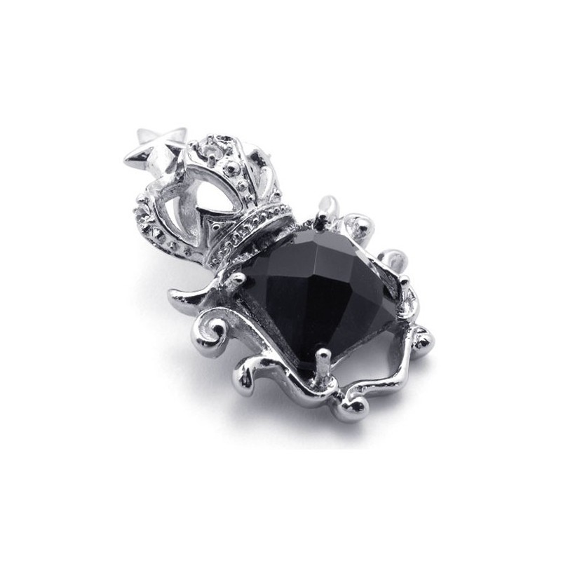 Pingente Gem Crown De Titânio Pingente Gem Crown De Titânio