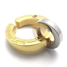 Pingente De Titânio Feminino Gold Lovers