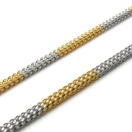 Colar De Titânio De 22 Polegadas