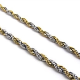 Colar De Titânio De 21 Polegadas