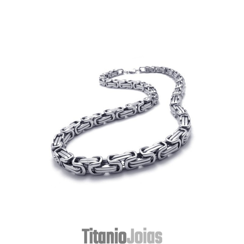 Colar De Titânio De 21 Polegadas