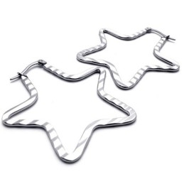 Brincos De Titânio Estrela