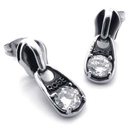 Brincos De Diamante E Titânio