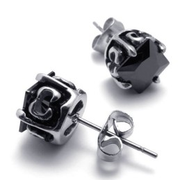 Brincos De Diamante E Titânio