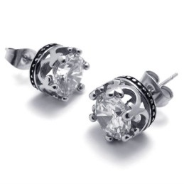 Brincos De Diamante E Titânio