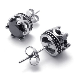 Brincos De Diamante E Titânio