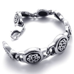 Pulseira De Titânio De 9,1 Polegadas