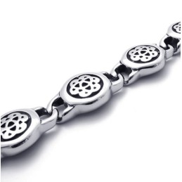 Pulseira De Titânio De 9,1 Polegadas