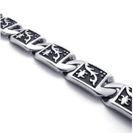Pulseira De Titânio De 8,7 Polegadas