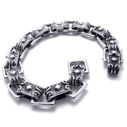 Pulseira De Titânio De 8,5 Polegadas