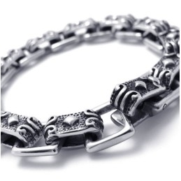 Pulseira De Titânio De 8,5 Polegadas