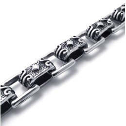 Pulseira De Titânio De 8,5 Polegadas