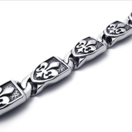 Pulseira De Titânio De 8,5 Polegadas