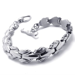 Pulseira De Titânio De 8,9 Polegadas