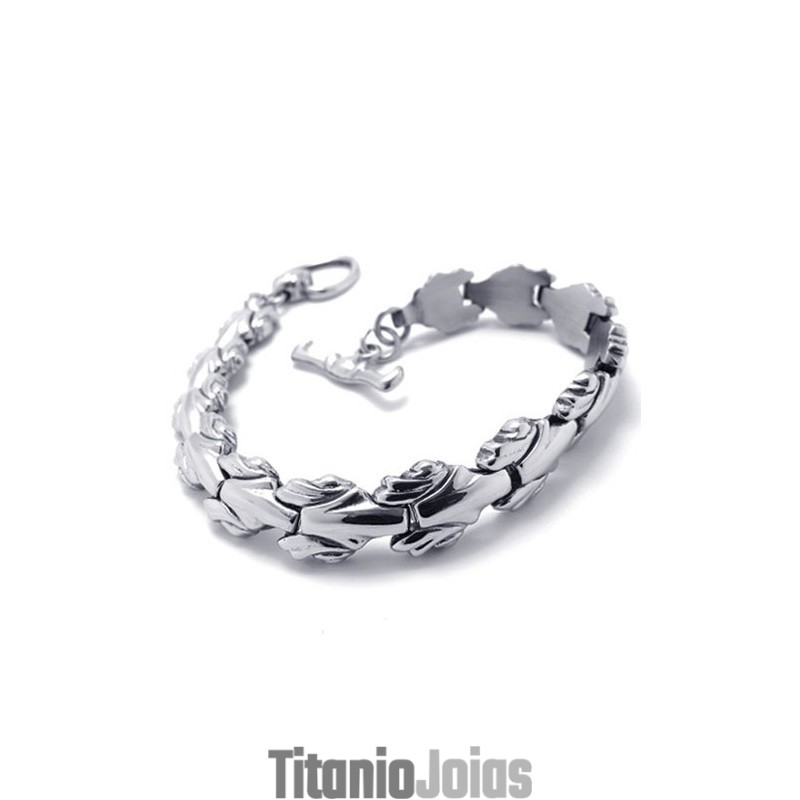 Pulseira De Titânio De 8,9 Polegadas
