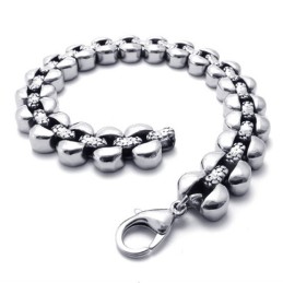 Pulseira De Titânio De 8,5 Polegadas