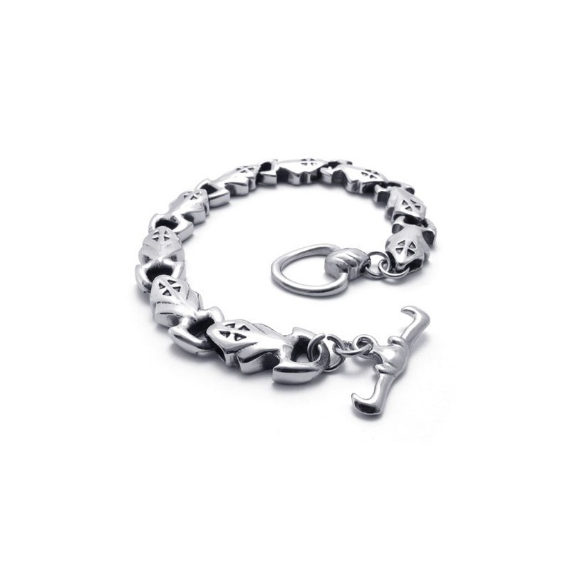 Pulseira De Titânio De 8,9 Polegadas