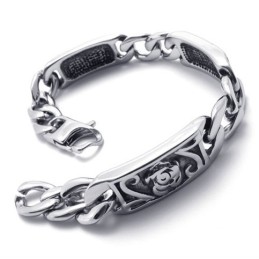 Pulseira De Titânio De 8,5 Polegadas