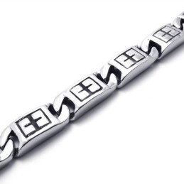 Pulseira De Titânio De 8,7 Polegadas