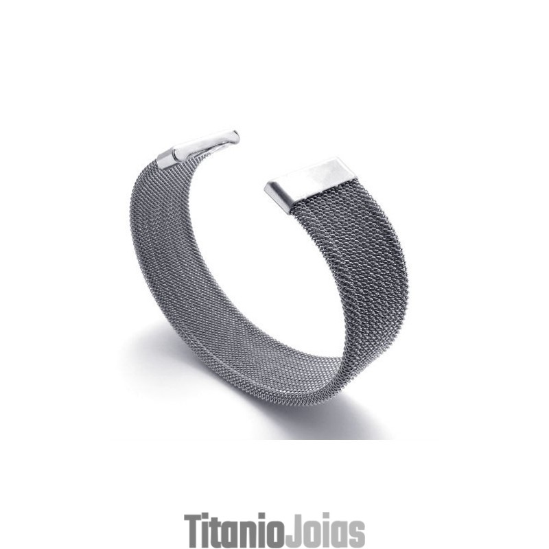 Pulseira De Titânio Cabos Pulseira De Titânio Cabos