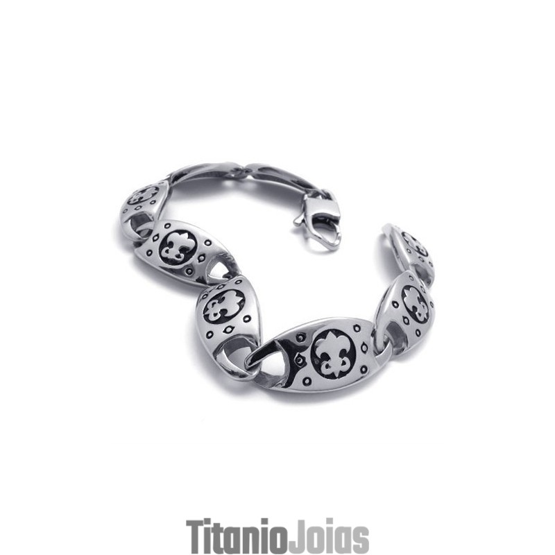 Pulseira De Titânio De 9,0 Polegadas Pulseira De Titânio De 9,0 Polegadas