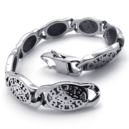 Pulseira De Titânio De 8,5 Polegadas