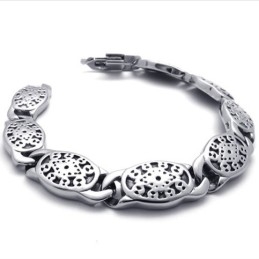 Pulseira De Titânio De 8,5 Polegadas