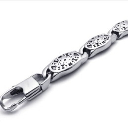 Pulseira De Titânio De 8,5 Polegadas