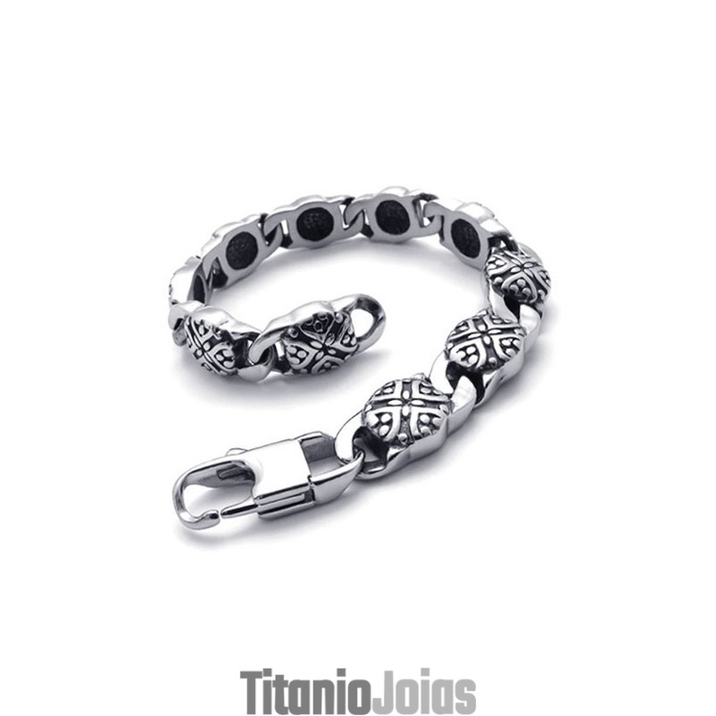 Pulseira De Titânio De 8,3 Polegadas Pulseira De Titânio De 8,3 Polegadas
